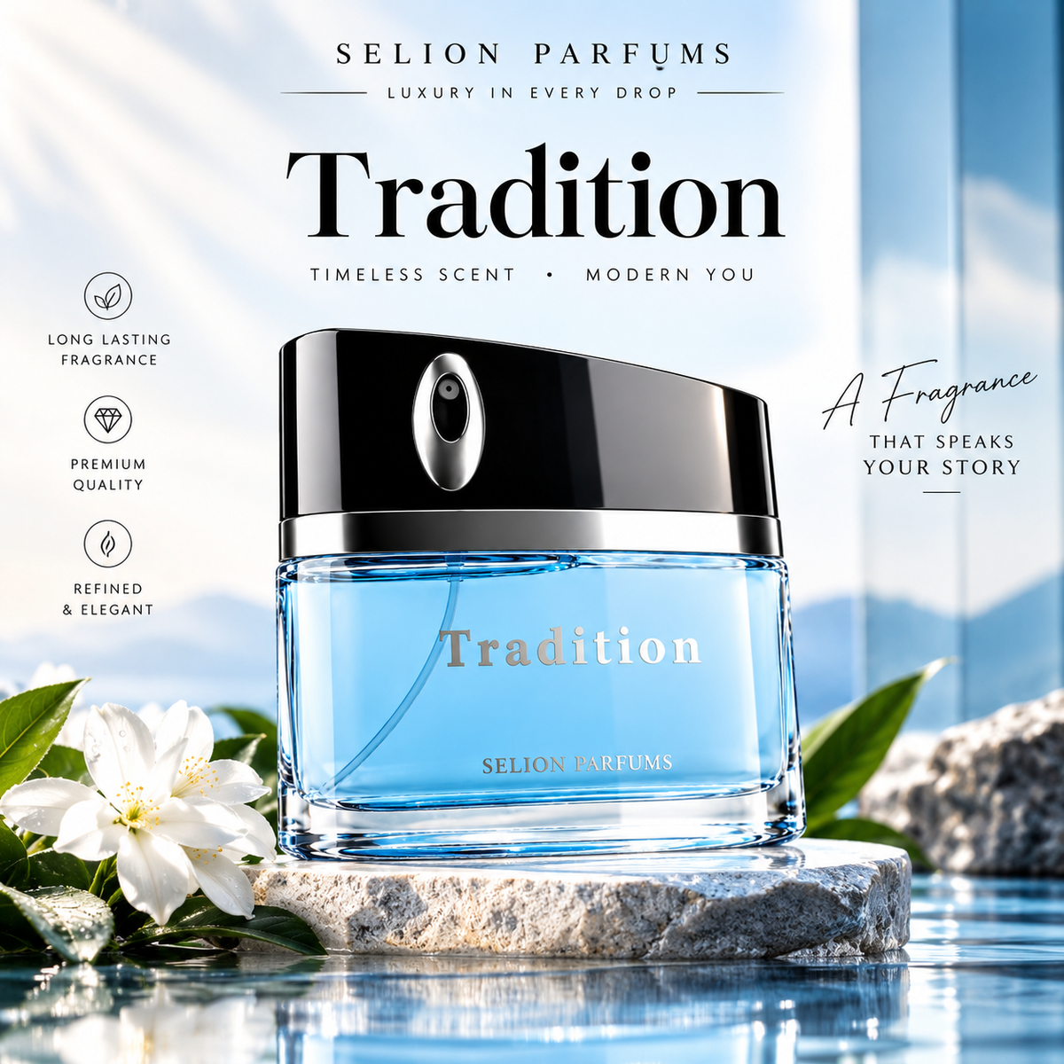 SELION PERFUMS – Tradition Eau de Parfum | Long-Lasting Fragrance