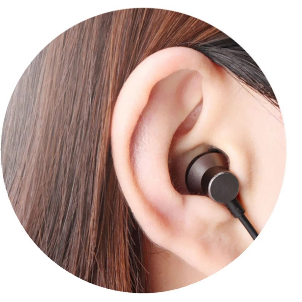 Lenovo QE03 Wireless Neckband Bluetooth Headphones – 10mm Stereo Drivers | Built-in Mic | Magnetic Earbuds | Long Battery Life