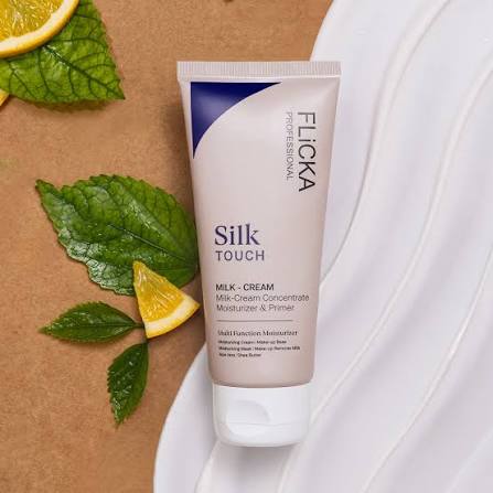 Flicka Professional Silk Touch Milk-Cream – Moisturizer, Makeup Base & Remover