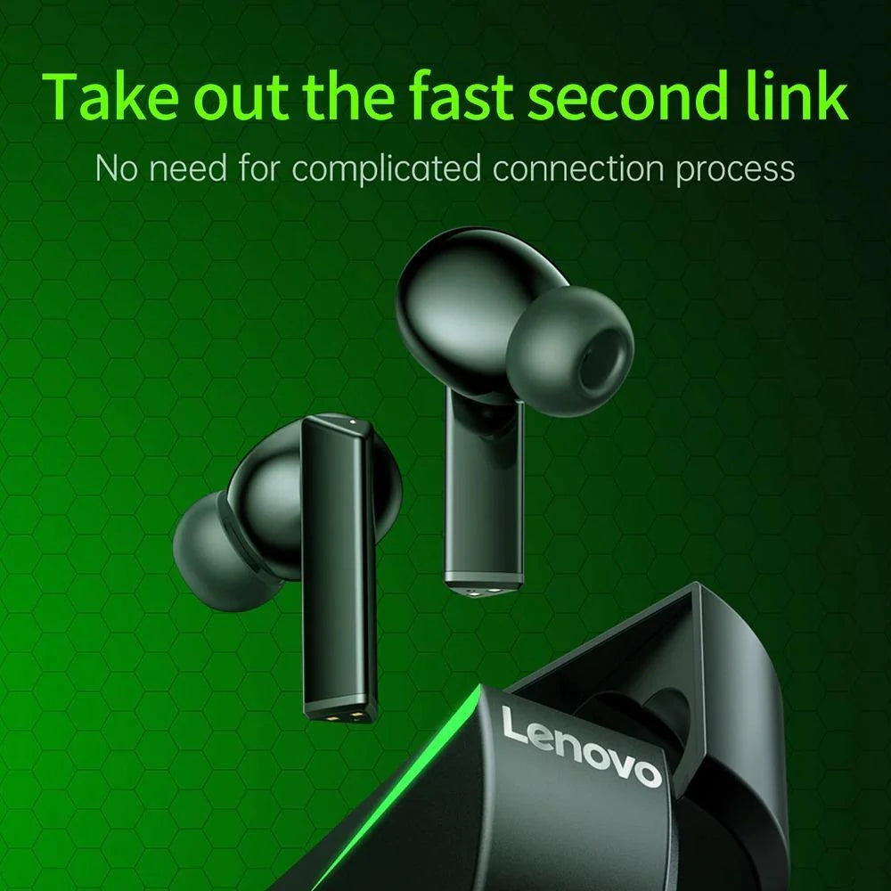 Lenovo GM1 Gaming Earbuds – 60ms Low Latency Wireless Bluetooth